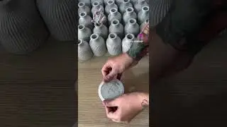 Concrete Mix USED for making vase DIY @ConcreteArt-99  #concrete #demoulding #homedecor #diy #vase