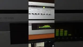 Previo + etapa Optonica (Sharp) tope de gama 1980. #vintage #hifi #altafidelidad #amplificador