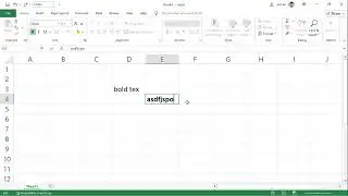 MS Excel में Bold और Underline कैसे करें | Excel Text Formatting Tips in Hindi