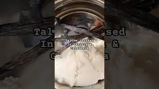 Vanilla & Calendula Infused in Tallow #vanilla #calendula #diy #skincare  #ancientrecipes #shorts