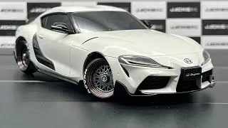 The AE24X remote control car is paired with the Mini-Z Spura body, and its posture is also great