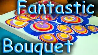 Pour Acrylic Space Fantastic Bouquet
