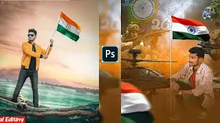 26 January Photo Editing  Republic Day Photo Editing in photoshop 2020 26 January Photo Editing 2020