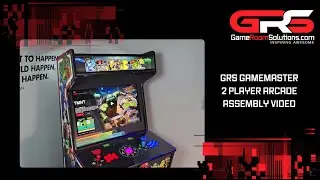 GRS Full Size GameMaster Arcade Assembly Video