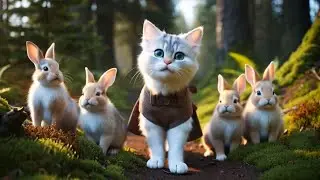 Cute cat help homeless poor animals. Heart touching story.#cat #catvideos