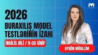 DİM 2026 MODEL TESTLƏR - İngilis dili | Ayg&uuml;n Allahyarova #dim #modeltestlər #modelingilisdili