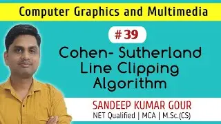 Cohen Sutherland line clipping algorithm | Cohen Sutherland line subdivision clipping algorithm