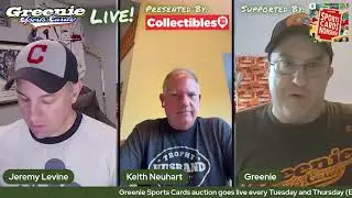 Greenie Sports Cards Live! 6/17/25 with Tim Couch, Marcus Dupree, Cornelius Greene & Keith Neuhart