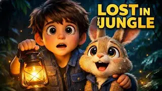 Lost in the Jungle | Funny Kids Cartoon Adventure 🐰🌿 | Vedika Kartoon TV