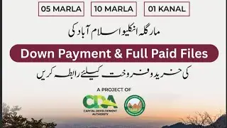 Margalla Enclave Islamabad Joint venture project by CDA DHA 