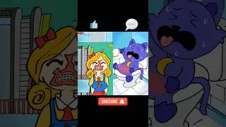 Poor Miss delight and catnap - Poppy playtime chapter 3 #shorts #poppytime #fypyoutube