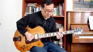 Naima (John Coltrane) jazz guitar solo - w/ Holst archtop + Duncan '59 pickup