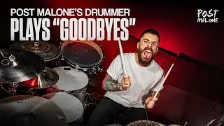 Post Malone's Drummer Plays 