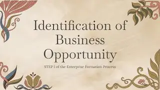 entrepreneurship development|| Delhi Uni|| Enterprise formation process steps|| BA Prog/ BCOM|| PYQ