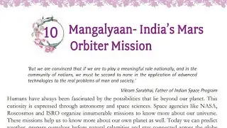 Mangalyaan India's Mars Orbiter Mission Class 7 Jasper English Chapter 10 Explanation In Hindi
