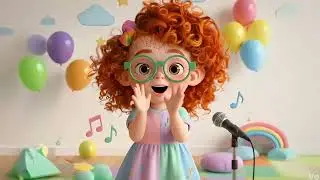 Lily Is Singing 🎤 | Fun English Song for Kids | Learn English in 30 Seconds