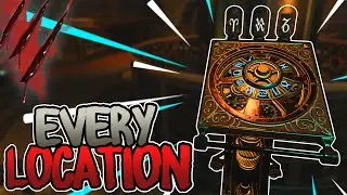 Dead of the Night - ALL ZODIAC SYMBOL LOCATIONS & ALL SCRATCH MARKS (BO4 Zombies Every Location)