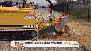 Sales & Service Training on Morbark and Rayco Equipment
