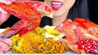 ASMR THANKSGIVING DINNER (MUKBANG) ASMR Phan