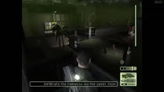 SplinterCell Gamecube Demo (Preview Disc May 2003) Playthrough