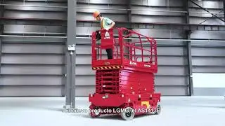 LGMG AS1413E Electric Scissor Lift -Spanish (4 min)
