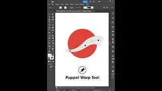 Adobe Illustrator 2025 Tips - How to use Puppet Warp Tool like a PRO #ducthangds