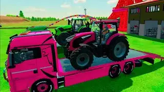 👷TRANSPORTING ALL-COLOR CAR - GAME CAR-SOCCER BALL - Transporting Cars-TRUCK TRANSPORTING-vs 84