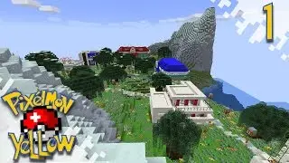 Pixelmon YELLOW!  - Home Already!  - Ep01 (Minecraft Pokemon Mod)
