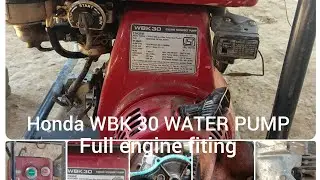 Honda WBK 30 WATER PUMP || Ring change #automobile #viral #motor 