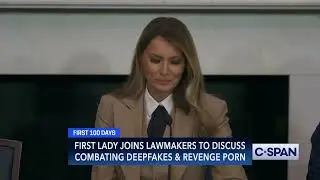 First Lady Melania Trump on 'Take it Down Act': 
