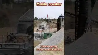SBKT mobile crushing plant is your efficient and reliable on-site crushing solution. #stonecrusher