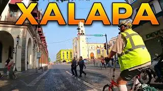 Biking In Traffic Xalapa Veracruz #explore #mexico #2024