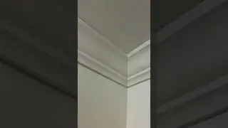 Crown molding easy way to install it. Rodateto