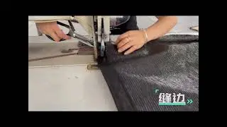 shade net with black edge and with eyelet