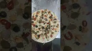 100 Days 100k Subscriber Challenge Veg Cloud Pizza Over loaded Pizza #pizzatonight #pizzahouse