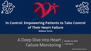 In Control - Webinar  3 A Deep Dive in Heart Failure Monitoring