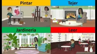 Hobbies in Spanish, such as art, running, reading, musical instruments and more! Spoken in Spanish