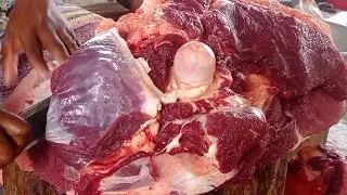 Exclusive Beef Cutting Skills In Bangladesh//Muslim Beef Market//Amazing Best Butcher, Good Selling.