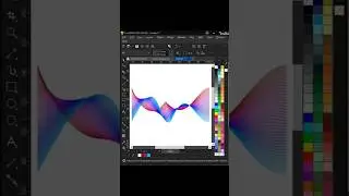 Blend tools in coraldraw 🫵 #coraldraw #coral #blendtool