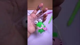 Cute #crochet #frog