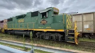 Chasing train with bike railFanning ￼
