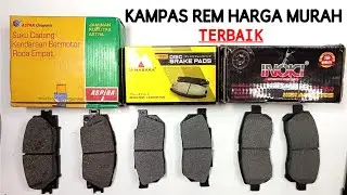 Review Merek Kampas Rem Terbaik | Harga Mahal ❌ Harga Murah ✅