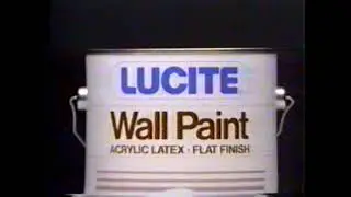 1984 Lucite Wall Paint 