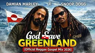 Damian Marley & Snoop Dogg - God Save Greenland (Official Reggae Rap Gospel AI Music Video Lyric)🙏🔥