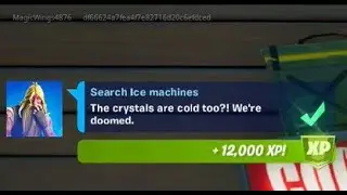 Fortnite Challenge - Search Ice machines - Chapter 2 Season 7