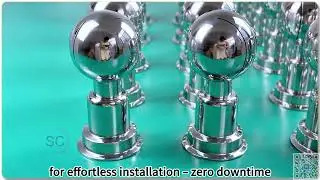 Stainless Rotating 360 Degrees CIP Spray ball Tri Clamp