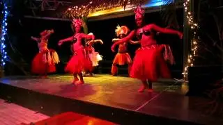 Island dance in Rarotonga, Cook Islands