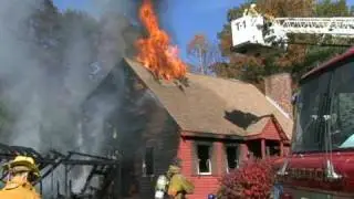 Sutton, MA firefighters battle early afternoon blaze