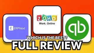ERPNEXT VS ZOHO VS QUICKBOOKS | BEST OPTION ERP SOLUTION