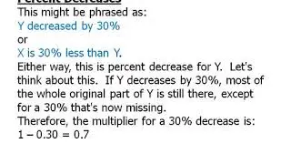Percent Increases and Decreases   Magoosh GRE